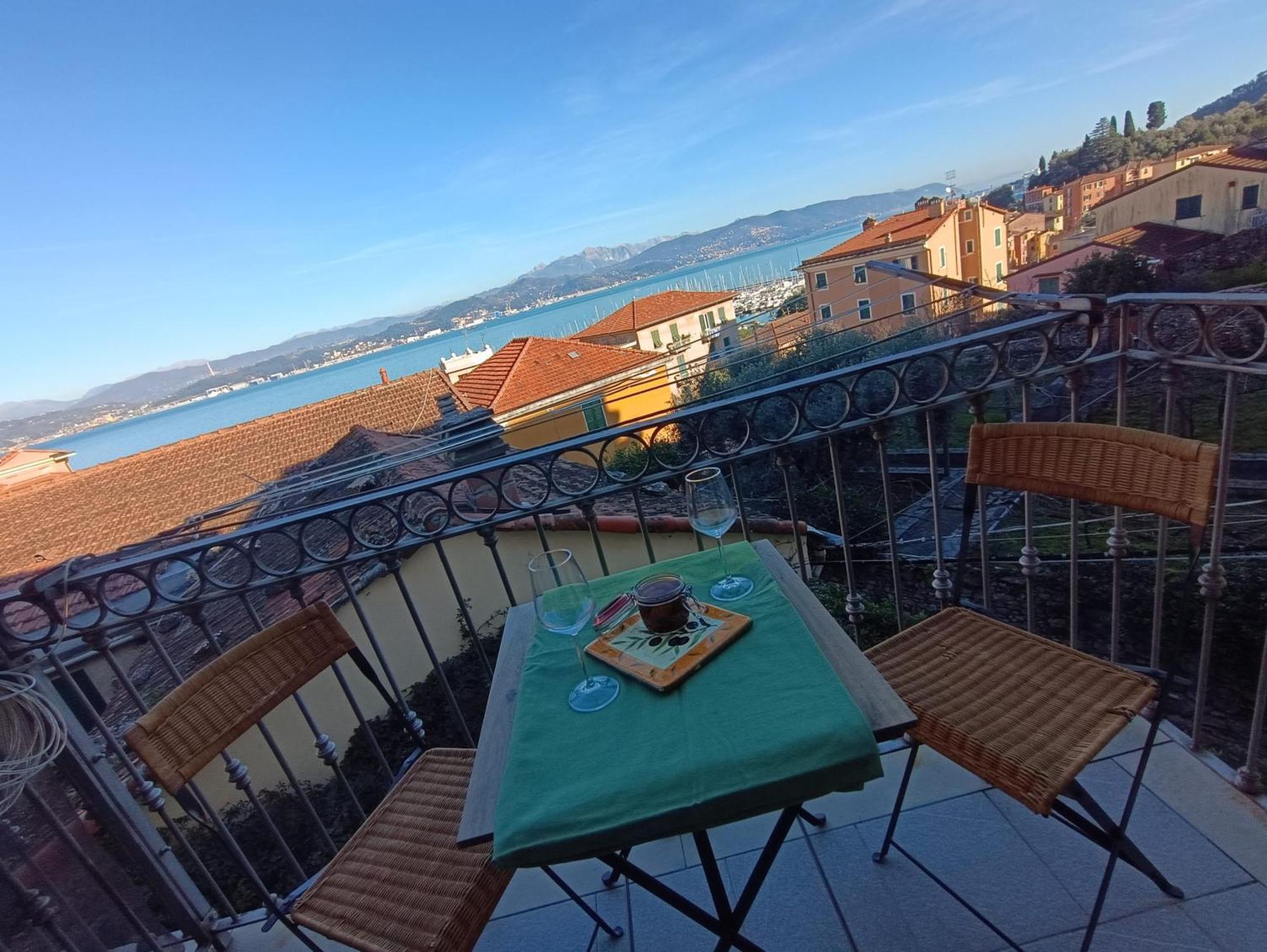 Vista Mare Lejlighed Porto Venere Eksteriør billede